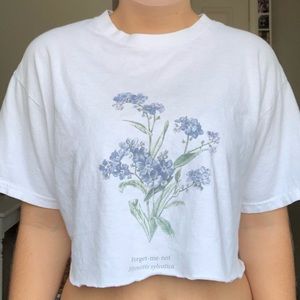 SOLD brandy melville forget me not top